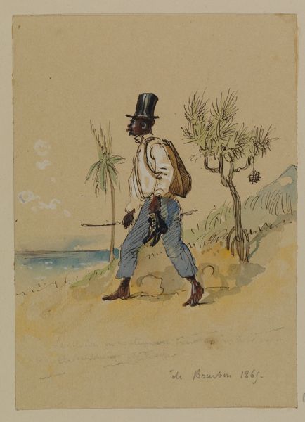 Aquarelle d'Hippolyte C.N. Mortier, de Trévise