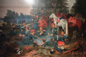 Peinture Russe de soldats